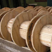 Размеры и вес деревянных барабанов